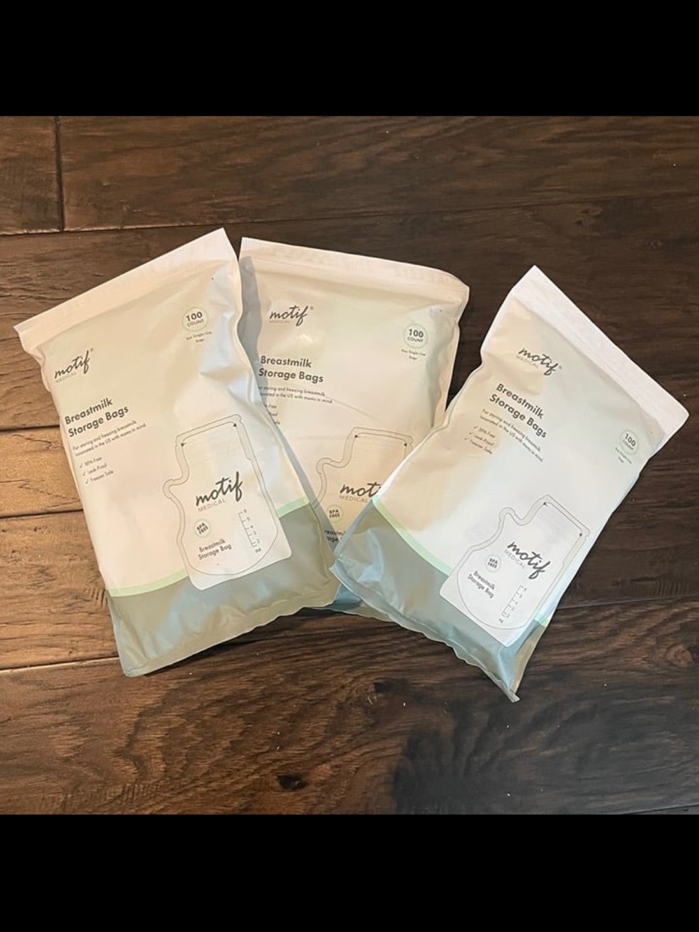 Motif Breastmilk Storage Bags bundle (3 Packs)